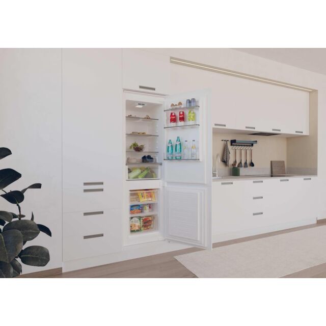 Hoover HOBBML18EK Integrated Static 70/30 Fridge Freezer - E Energy Rated - White