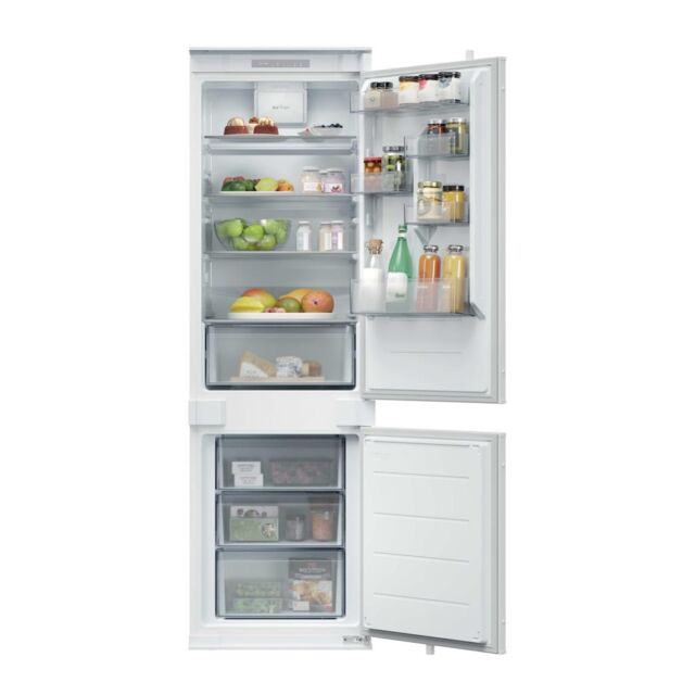 Hoover WCKBQL3518EVK Integrated Low Frost 70/30 Fridge Freezer - E Energy Rated - White