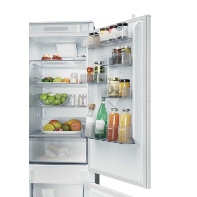 Hoover WCKBQL3518EVK Integrated Low Frost 70/30 Fridge Freezer - E Energy Rated - White