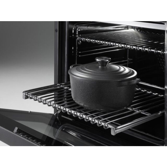 Bertazzoni PRO95I2ENET Professional 90cm Range Cooker Twin Oven Induction Gloss Black