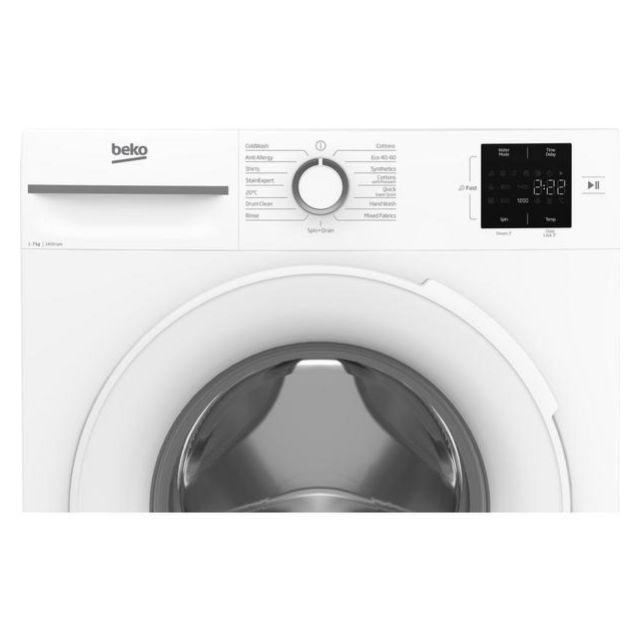 Beko BM3WT3741W Freestanding 7kg 1400rpm Washing Machine- White