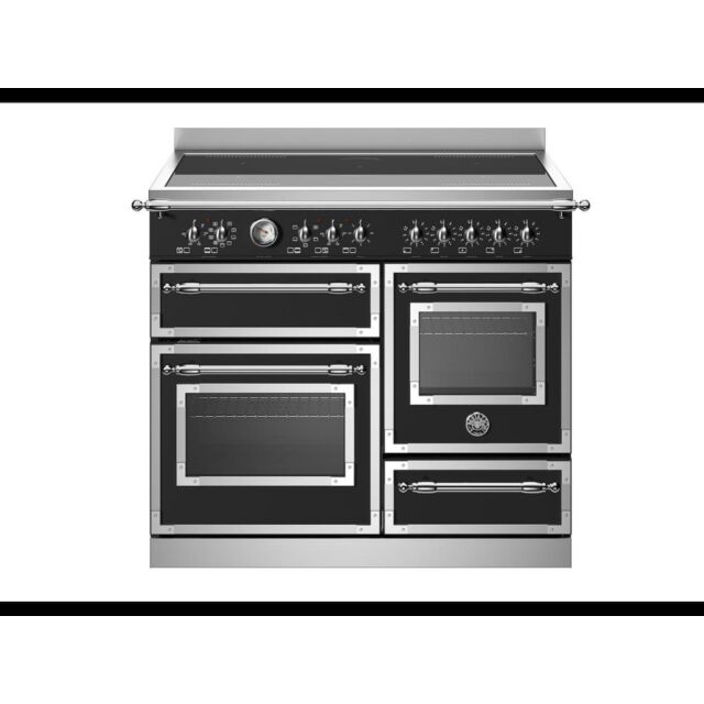 Bertazzoni HER105I3ENET Heritage 100cm Range Cooker XG Oven Induction Matt Black