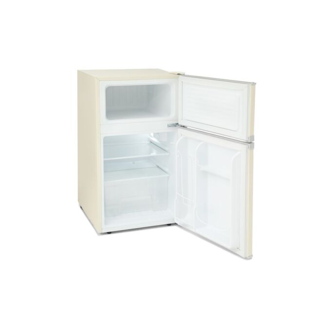 Montpellier MAB2035C Undercounter Retro Fridge Freezer in Cream
