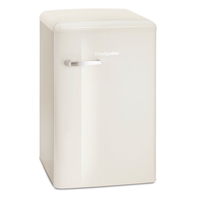 Montpellier MAB2055C Retro Larder Fridge in Cream