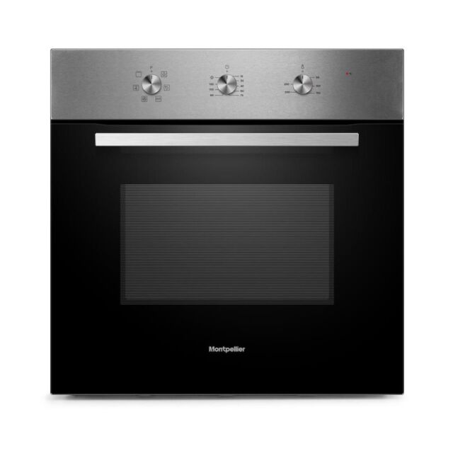 Montpellier MCERPACK Single Fan Oven & Ceramic Hob Pack