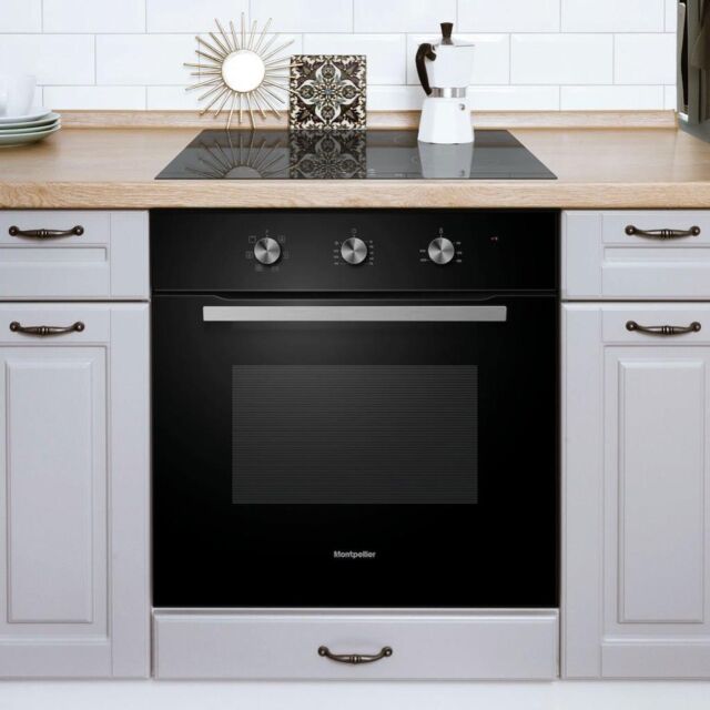 Montpellier MINDPACK Single Fan Oven & Induction Hob Pack