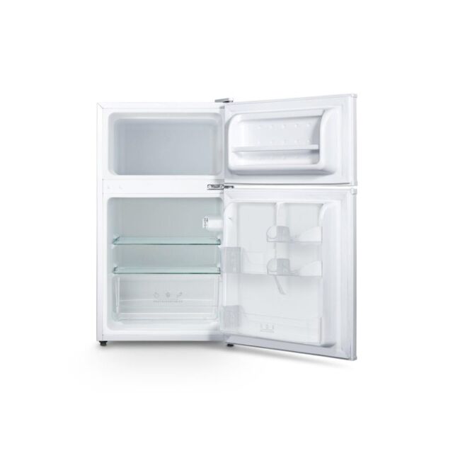 Montpellier MS2035EW Static Undercounter Fridge Freezer In White