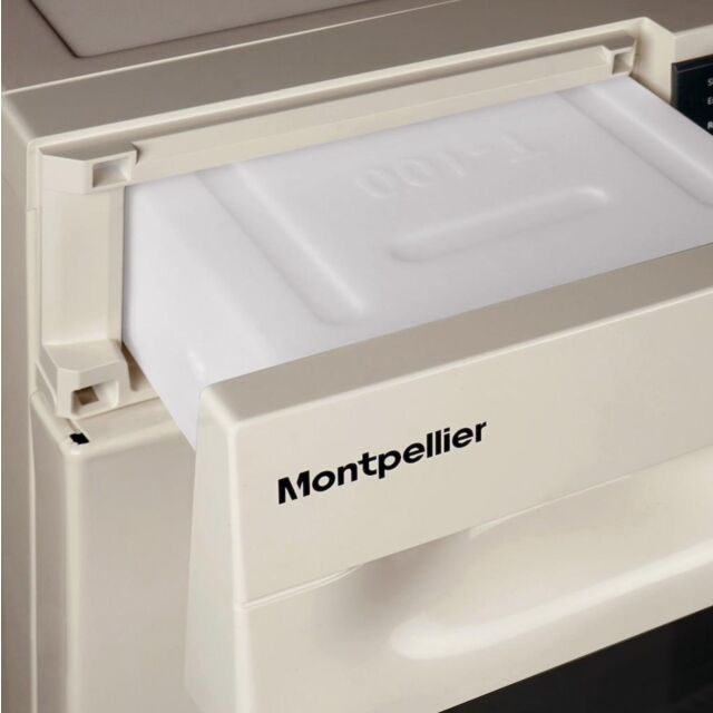 Montpellier MTDC8SDC 8kg Condenser Sensor Tumble Dryer - Cream