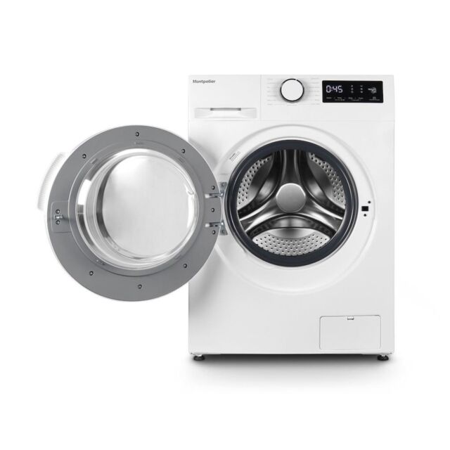 Montpellier MWM1214W 12kg 1400rpm Freestanding Washing Machine - White