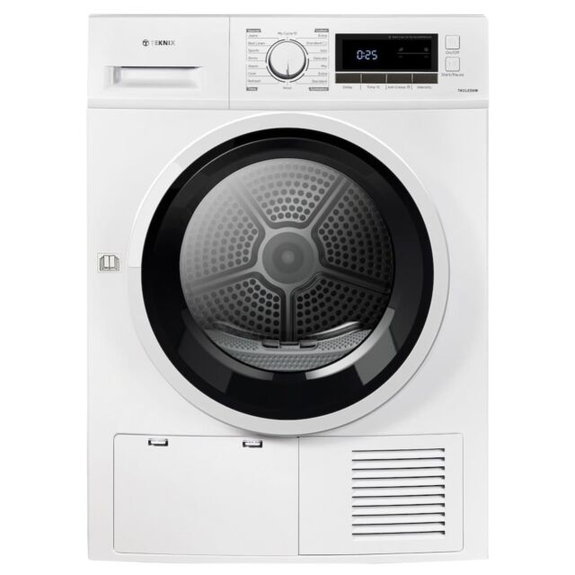 Teknix TK2CLED8W 8kg Condenser Tumble Dryer - White