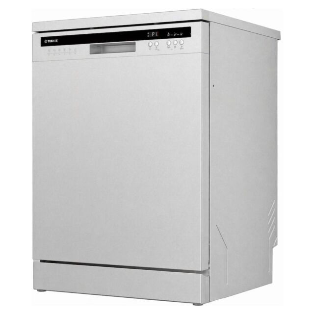 Teknix TX3FD618S 3 Series Freestanding 60cm Dishwasher - 15 Place Settings - Energy Class C - Silver