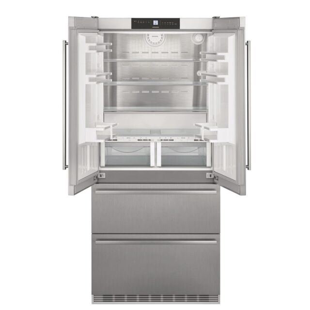 Liebherr CBNes6256 471L Freestanding American Fridge Freezer