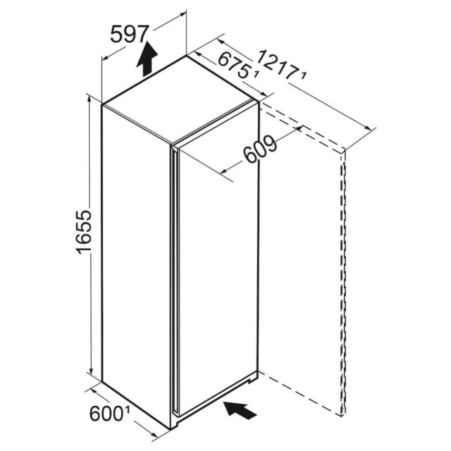Liebherr Rsfe5020 Freestanding Larder Fridge