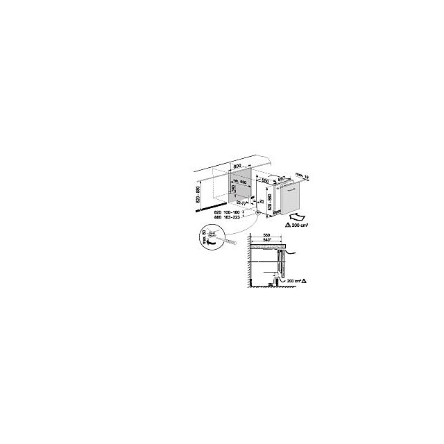 Liebherr UIKo1560 Built-Under Fridge