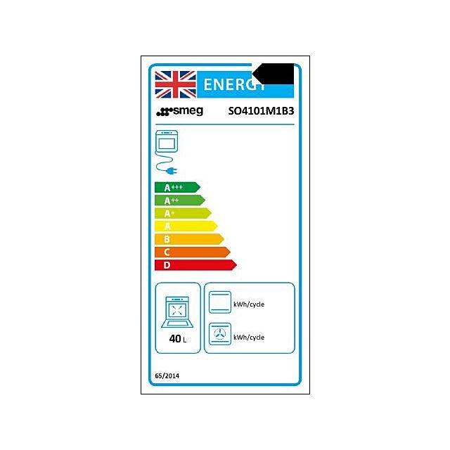Smeg SO4101M1B3 Linea Combination Microwave Oven