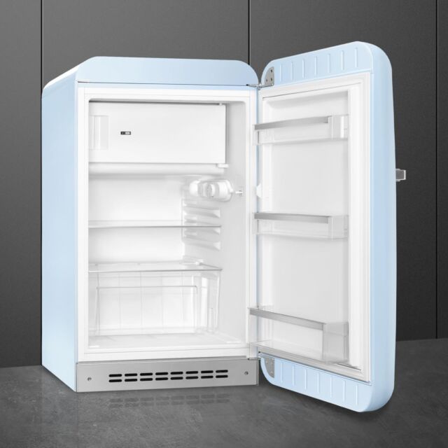 Smeg FAB10RPB6 Retro Mini Fridge Right Hand Hinge - Pastel Blue