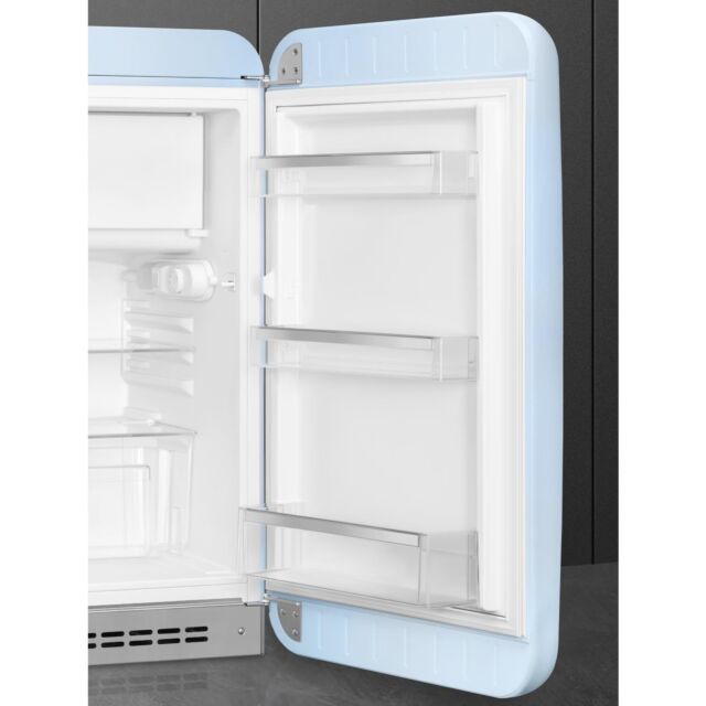 Smeg FAB10RPB6 Retro Mini Fridge Right Hand Hinge - Pastel Blue