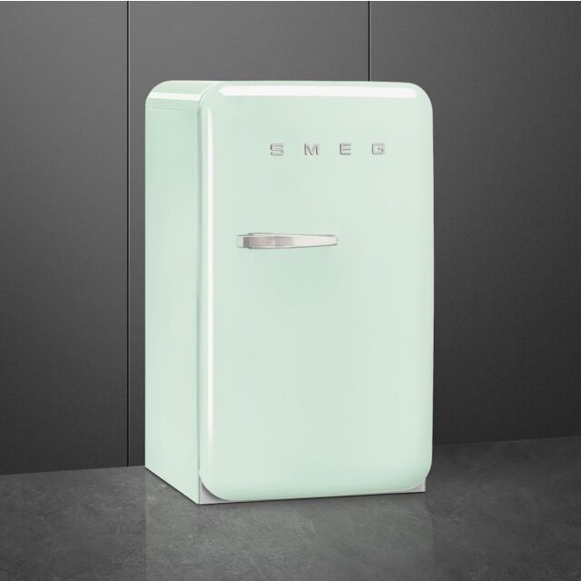 Smeg FAB10RPG6 Retro Mini Fridge Right Hand Hinge - Pastel Green