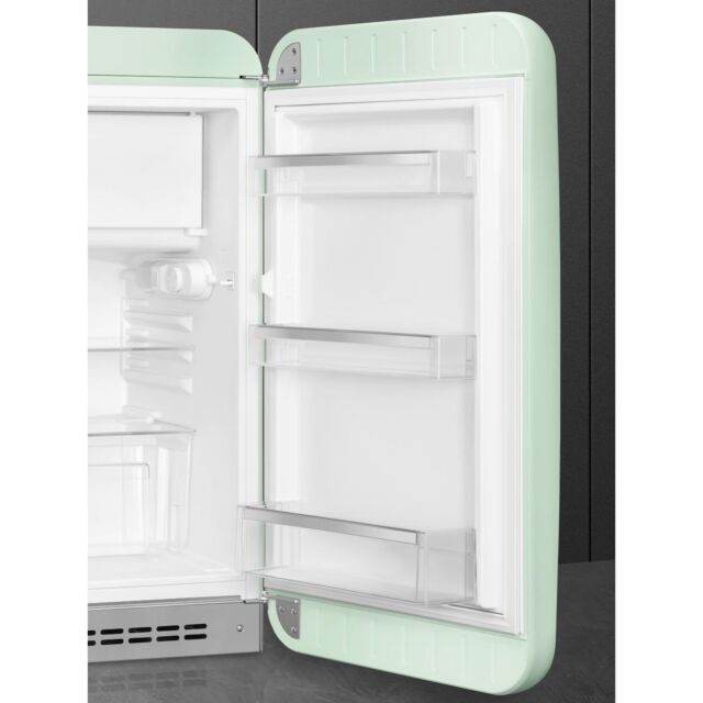 Smeg FAB10RPG6 Retro Mini Fridge Right Hand Hinge - Pastel Green