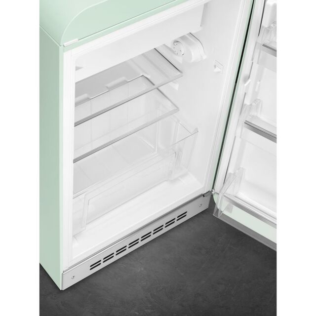 Smeg FAB10RPG6 Retro Mini Fridge Right Hand Hinge - Pastel Green