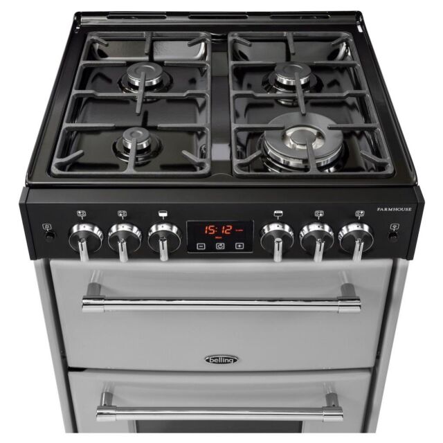 Belling COOKCENTRE 60DF ss 60cm Dual Fuel Cooker
