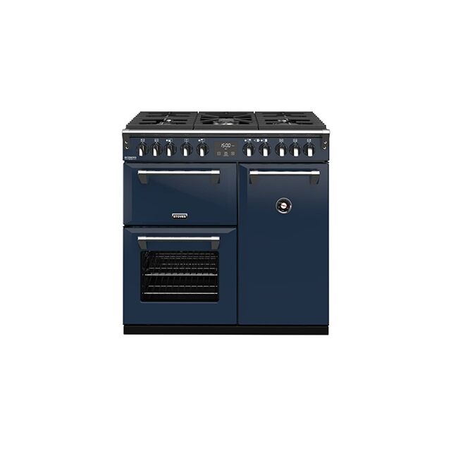 Stoves ST RICH DX S900DF CB Mbl 90cm Dual Fuel Range Cooker