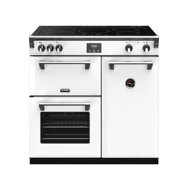 Stoves ST RICH DX S900Ei CB Iwh 90cm Electric Induction Range Cooker