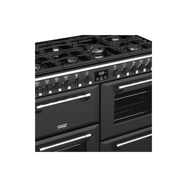 Stoves ST RICH DX S1100DF CB Agr 110cm Dual Fuel Range Cooker