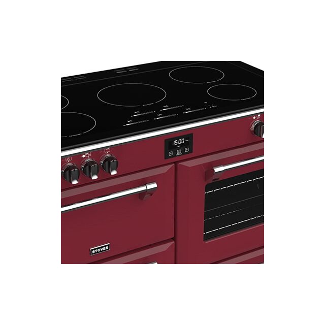 Stoves ST RICH DX S1100Ei CB Cre 110cm Electric Induction Range Cooker
