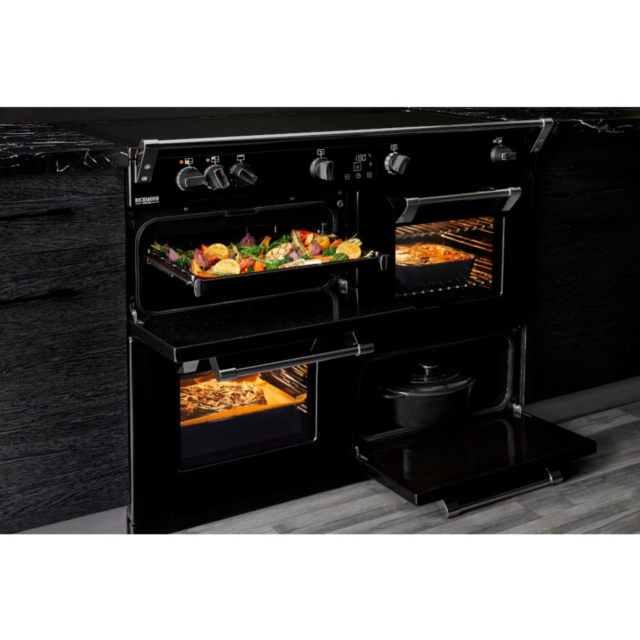 Stoves Richmond ST RICH S1000Ei MK22 BK 100cm Electric Induction (Touch Control) Range Cooker