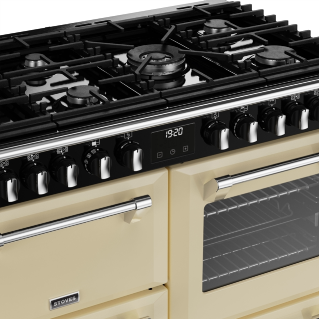 Stoves Richmond Deluxe ST DX RICH D1000DF CC 100cm Dual Fuel Range Cooker
