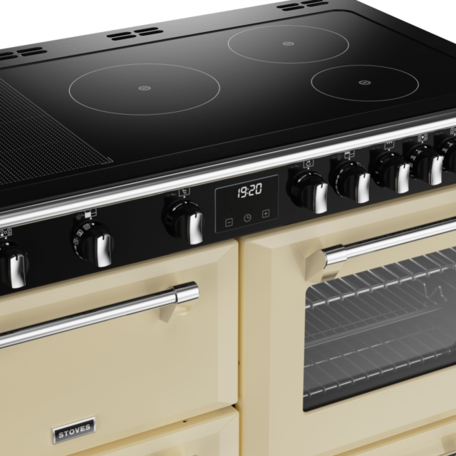 Stoves Richmond Deluxe ST DX RICH D1100Ei RTY CC 110cm Electric Induction (Rotary Control) Range Cooker