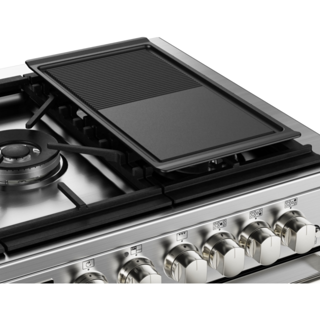Stoves Sterling Deluxe ST DX STER D1100DF SS 110cm Dual Fuel Range Cooker