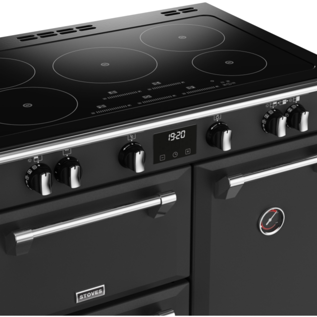 Stoves Richmond Deluxe ST DX RICH D900Ei TCH AGR 90cm Electric Induction (Touch Control) Range Cooker