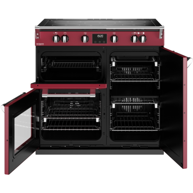 Stoves Richmond Deluxe ST DX RICH D900Ei TCH CRE 90cm Electric Induction (Touch Control) Range Cooker