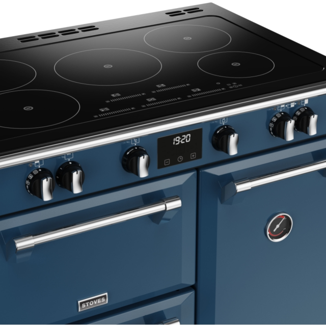 Stoves Richmond Deluxe ST DX RICH D900Ei TCH TBL 90cm Electric Induction (Touch Control) Range Cooker