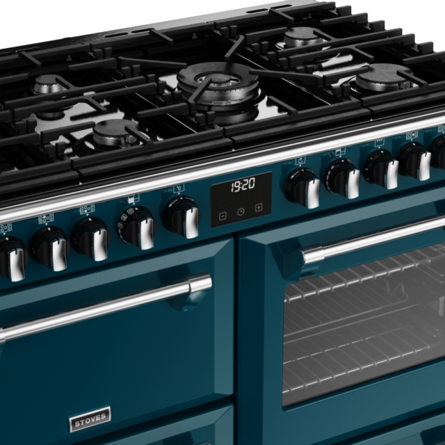 Stoves Richmond Deluxe ST DX RICH D1000DF KTE 100cm Dual Fuel Range Cooker