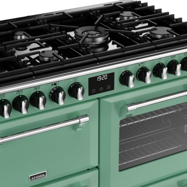 Stoves Richmond Deluxe ST DX RICH D1000DF MMI 100cm Dual Fuel Range Cooker