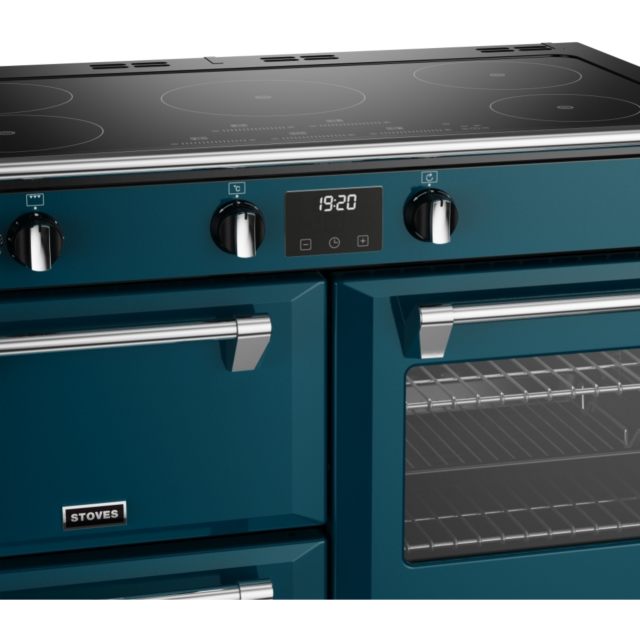 Stoves Richmond Deluxe ST DX RICH D1000Ei TCH KTE 100cm Electric Induction (Touch Control) Range Cooker