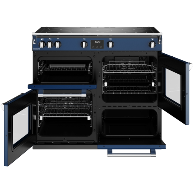 Stoves Richmond Deluxe ST DX RICH D1000Ei TCH MBL 100cm Electric Induction (Touch Control) Range Cooker