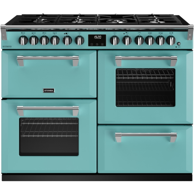 Stoves Richmond Deluxe ST DX RICH D1100DF CBL 110cm Dual Fuel Range Cooker