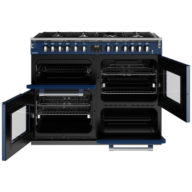 Stoves Richmond Deluxe ST DX RICH D1100DF MBL 110cm Dual Fuel Range Cooker