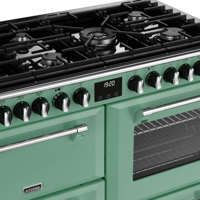 Stoves Richmond Deluxe ST DX RICH D1100DF MMI 110cm Dual Fuel Range Cooker