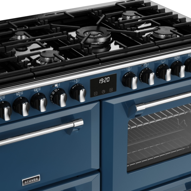 Stoves Richmond Deluxe ST DX RICH D1100DF TBL 110cm Dual Fuel Range Cooker