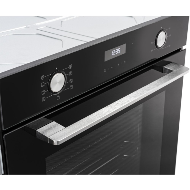 Belling BEL BI603MF BLK Built In Single Electric Oven