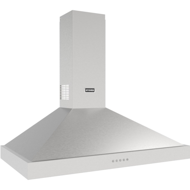 Stoves ST STERLING CHIM 100PYR STA 100cm Pyramid Hood