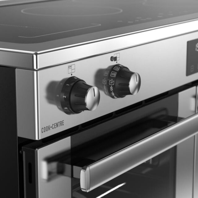 Belling RCA COOKCENTRE 100Ei 100cm Electric Induction Touch Range Cooker - Stainless Steel