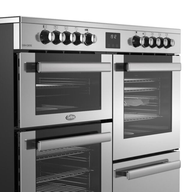 Belling RCA COOKCENTRE 110E 110cm Electric Ceramic Range Cooker - Stainless Steel