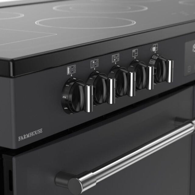 Belling RCA FARMHOUSE 110E 110cm Electric Ceramic Range Cooker - Anthracite