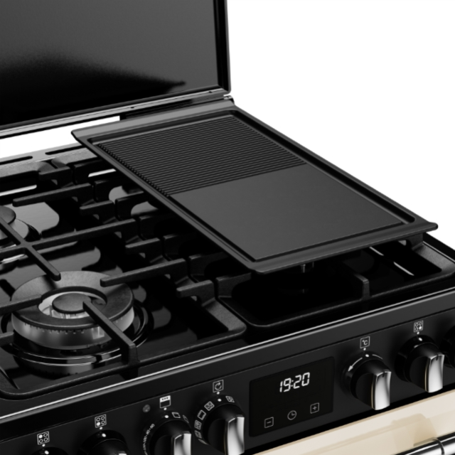 Stoves DX MRA RICH 60DF 60cm Dual Fuel Cooker with Double Oven - Cream